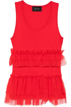 Simone Rocha Top sin mangas