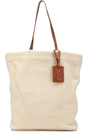 Saint Laurent Bolso shopper Shearling North South 2018