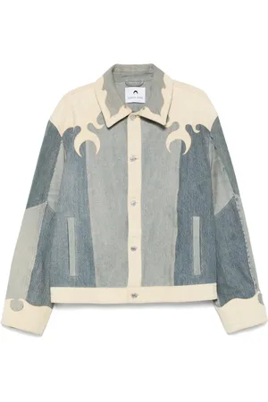 Marine Serre Chaqueta vaquera