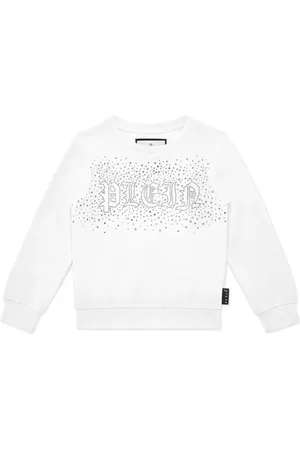 Philipp Plein Sudadera con apliques del logo