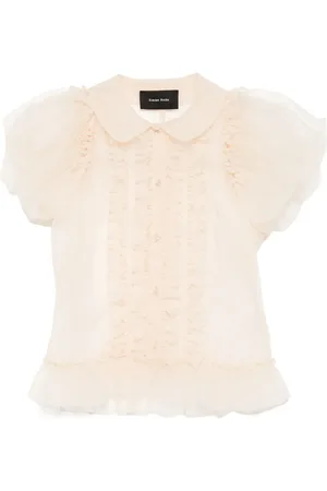 Simone Rocha Camisa de manga farol