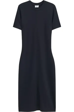 Filippa K Vestido estilo camiseta de manga corta