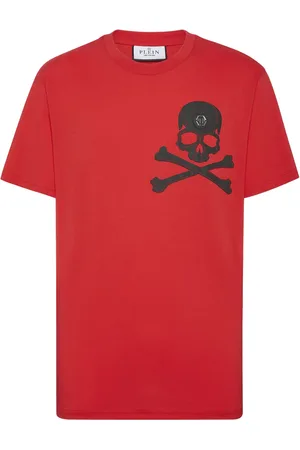 Philipp Plein Camiseta con calavera estampada