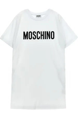 Moschino Vestido con logo estampado