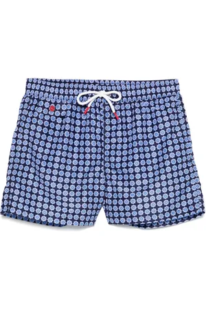Kiton Bañador con estampado floral