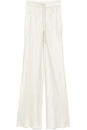 Rick Owens Pantalones con corte al bies