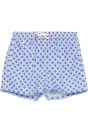 Kiton Bañador con estampado floral