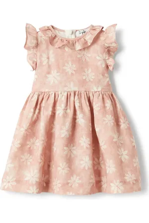 Il gufo Vestido con motivo floral