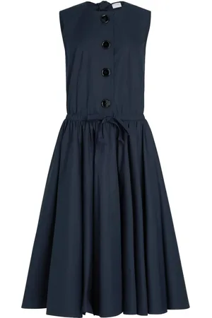 Patou Vestido midi con botones