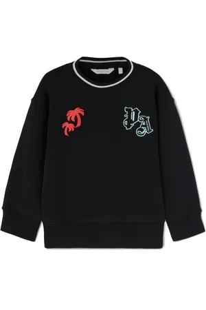 Palm Angels Jersey de punto con aplique del logo y palmera