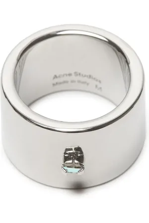 Acne Studios Anillo con detalle de cristales