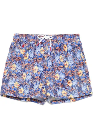 Kiton Bañador con estampado floral