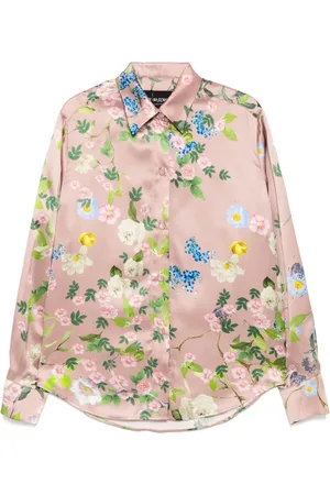 Cynthia Rowley Camisa Collectible de seda