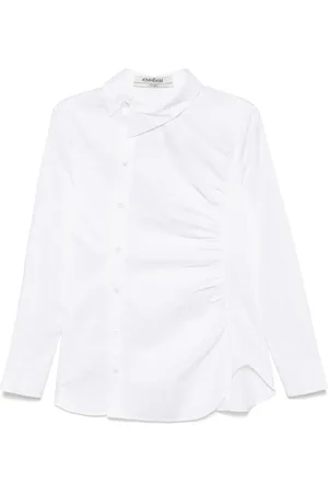 KIMHEKIM Camisa con pliegues