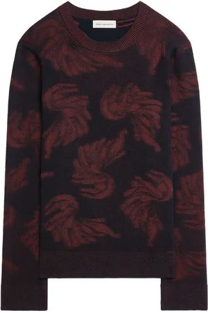 DRIES VAN NOTEN Jersey de punto en jacquard