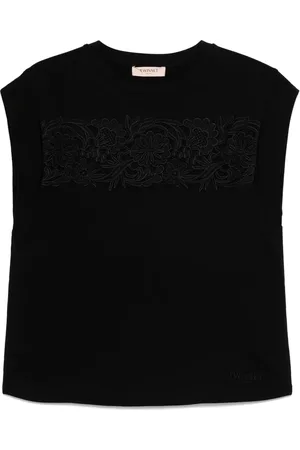 Twin-Set Camiseta con aplique floral