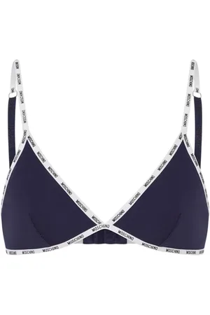 Moschino Sujetador con ribete del logo