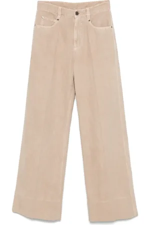 Brunello Cucinelli Pantalones anchos con pinzas