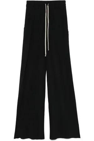 Rick Owens Pantalones con corte al bies