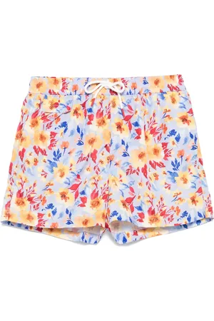 Kiton Bañador con estampado floral