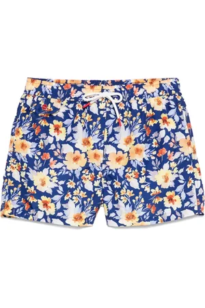 Kiton Bañador con estampado floral