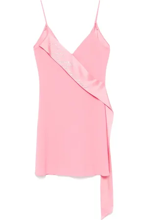 BLUMARINE Slip dress satinado