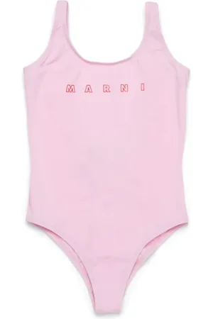 Marni Bañador con logo estampado