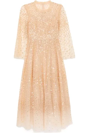 Needle & Thread Vestido con lentejuelas
