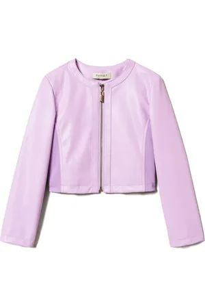 Twin-Set Chaqueta revestida con cremallera