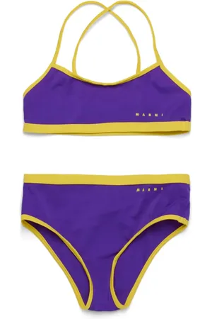 Marni Bikini con ribete en contraste