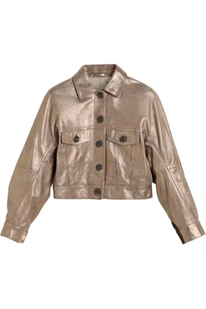 Brunello Cucinelli Chaqueta con cremallera oculta