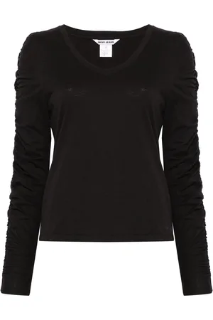 DKNY Camiseta con diseño fruncido