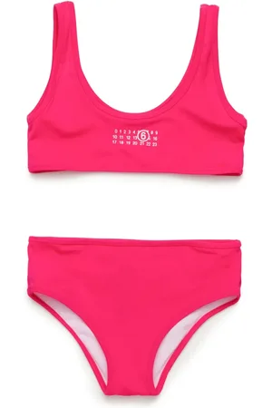 Maison Margiela Bikini con logo estampado