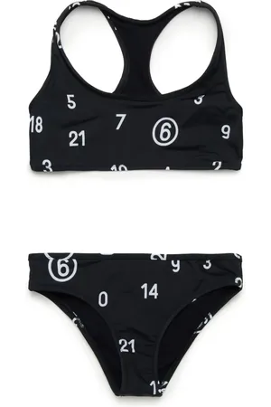 Maison Margiela Bikini con logo estampado