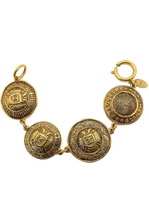 CHANEL Pulsera Starburst Medallion 1990