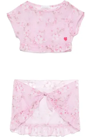 MONNALISA Set de pareo con estampado floral