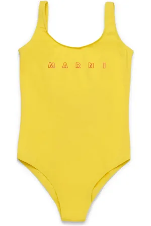Marni Bañador con logo estampado