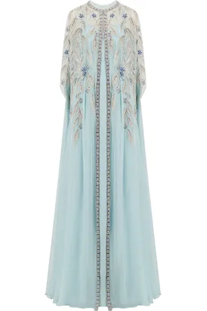 Dina Melwani Vestido de fiesta con detalles