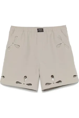 COPERNI Pantalones cortos con pétalos bordados