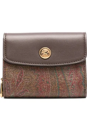 Etro Cartera con motivo de cachemira