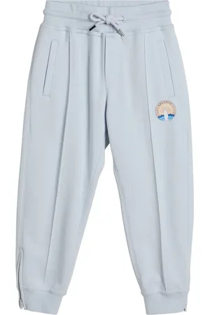 Brunello Cucinelli Pantalones de chándal con detalle de parche