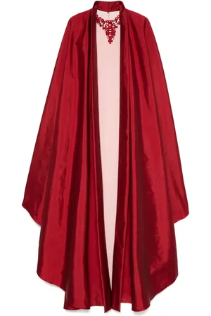 JEAN-LOUIS SABAJI Abaya a capas con apliques