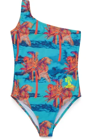 Diesel Bañador con palmeras estampadas