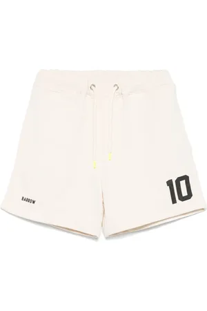 BARROW Pantalones cortos de chándal con motivo de números