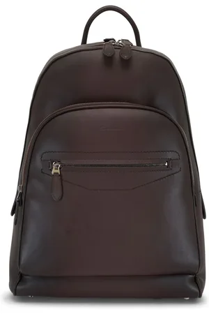 santoni Mochila de piel