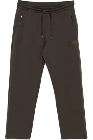 EA7 Pantalones de chándal con parche del logo