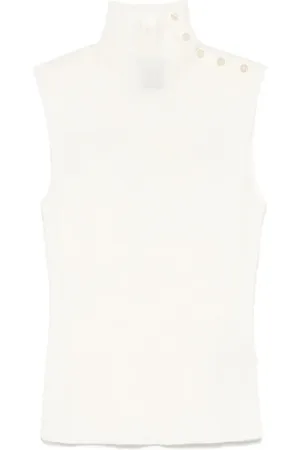 HUGO BOSS Top de punto fino
