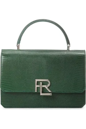 Ralph Lauren Bandolera Lizard pequeña
