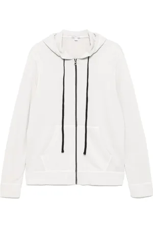 James Perse Sudadera Vintage French Terry con capucha y cremallera