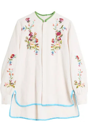 VALENTINO GARAVANI Camisa con bordado floral